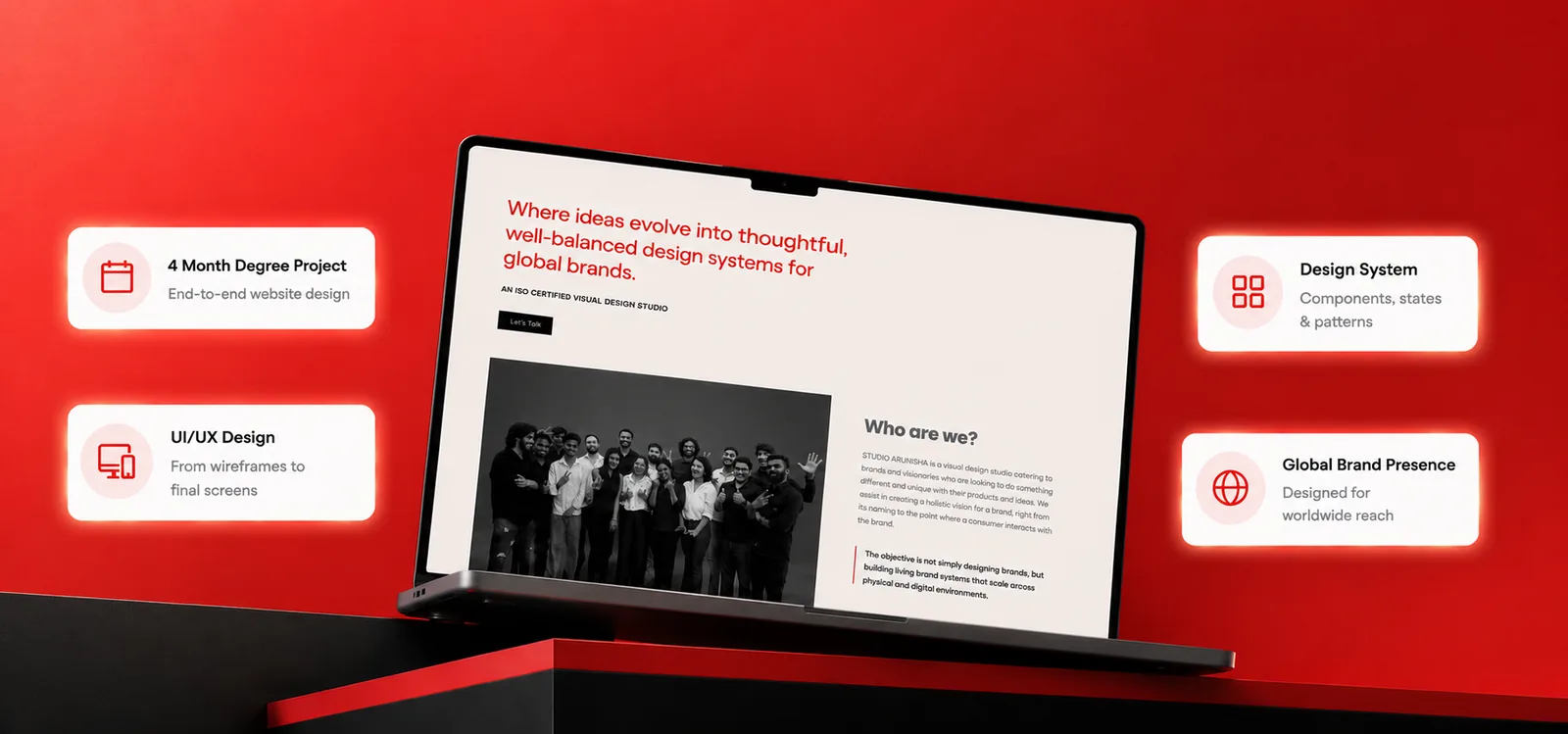 Studio Arunisha global website