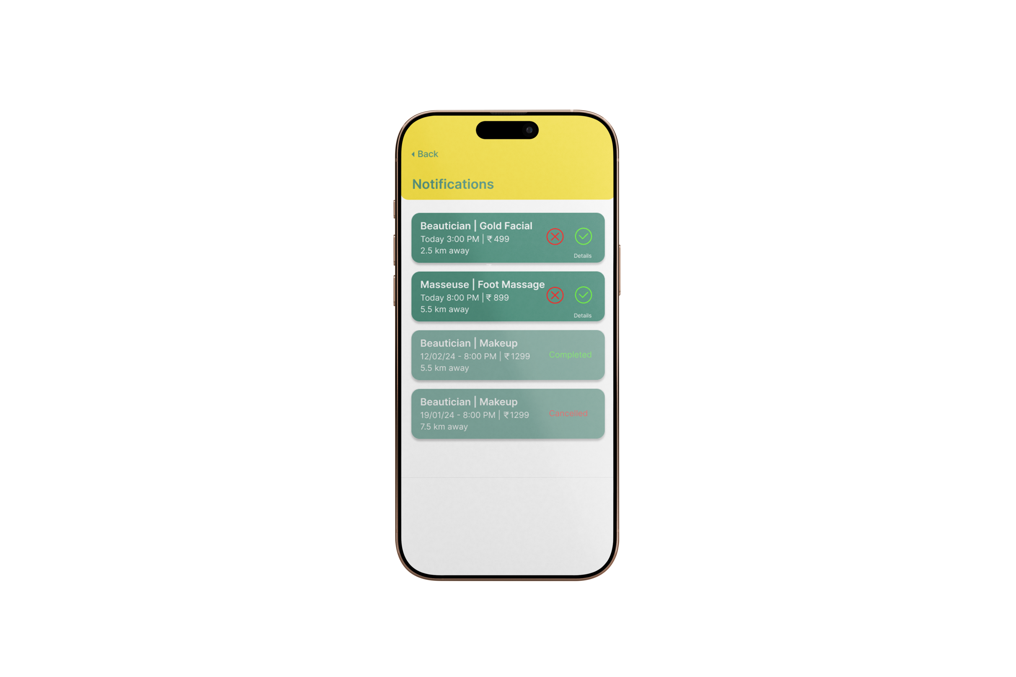 Shopkeeper flow screens