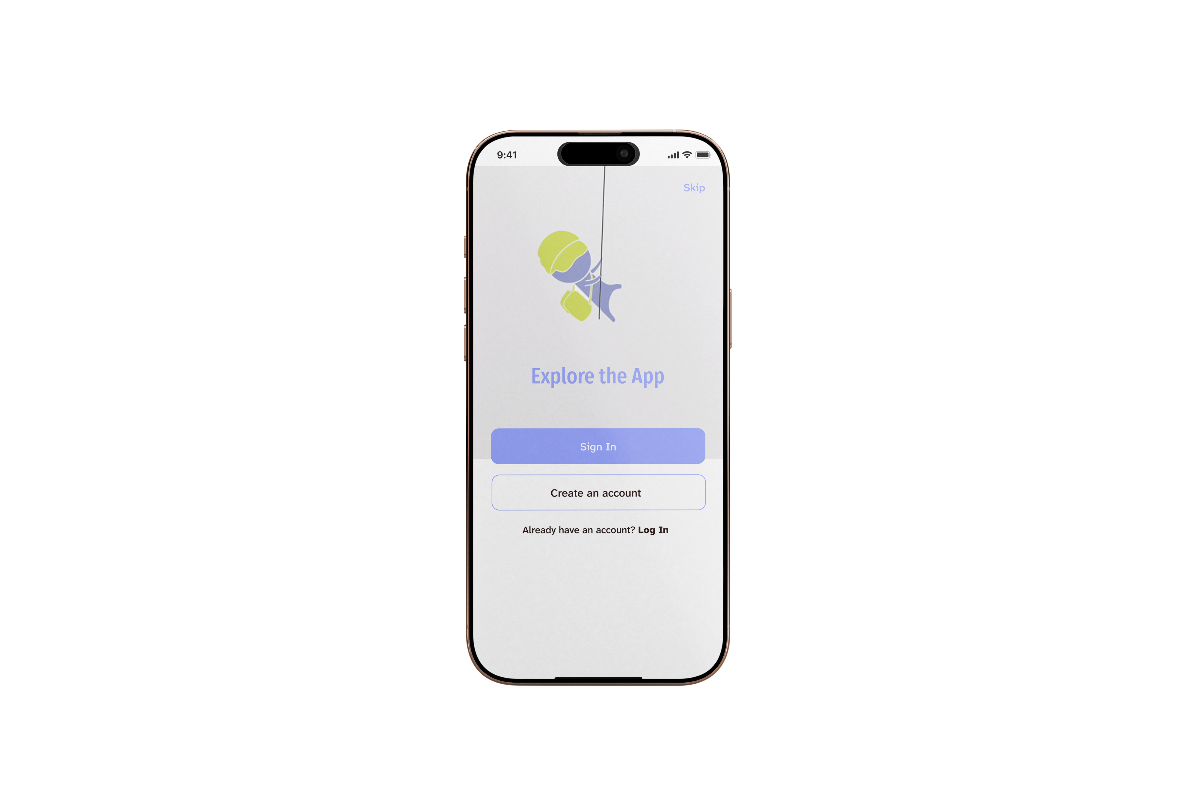 Tripease app on phone