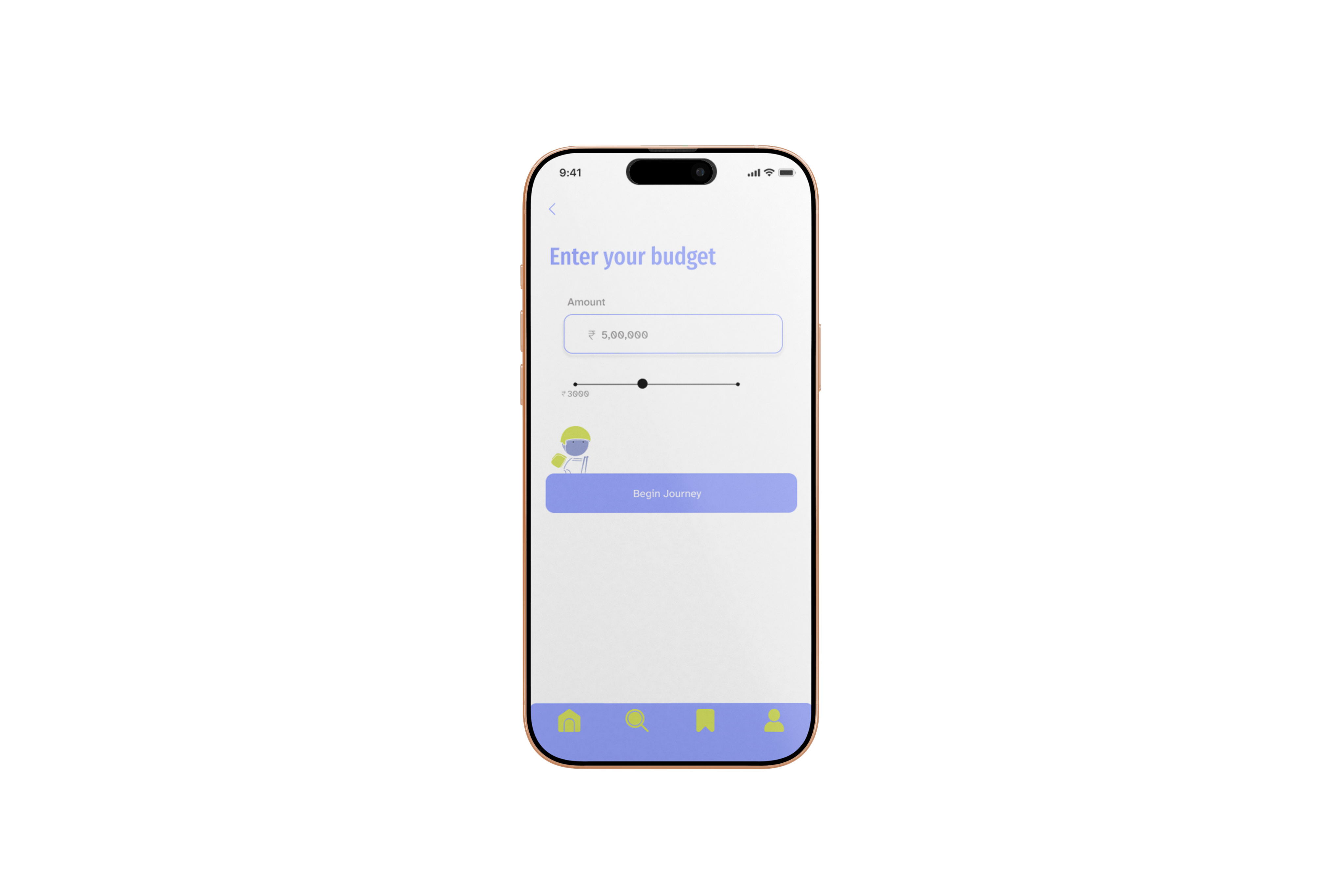 Tripease information flow screen