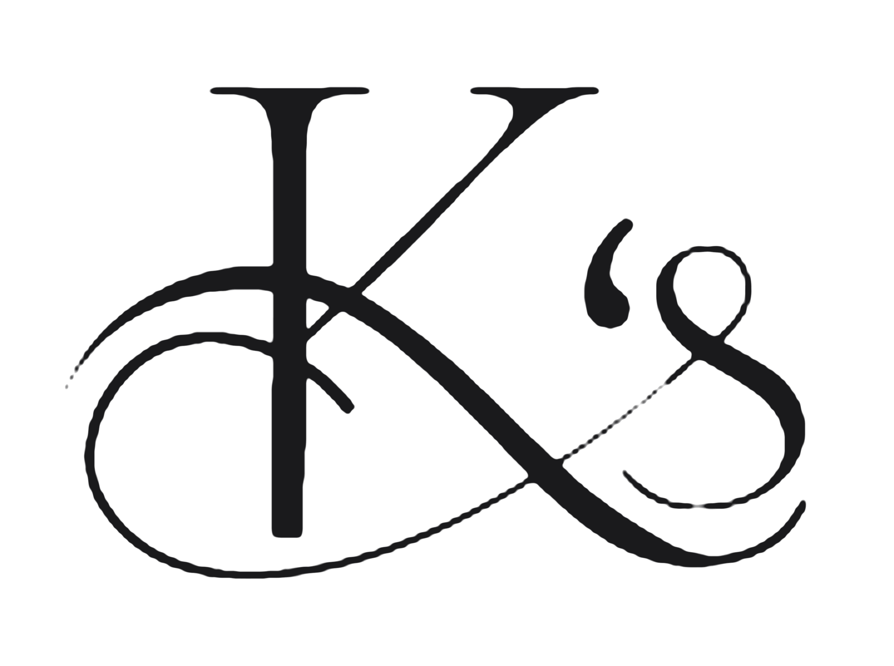 K's Platinum monogram